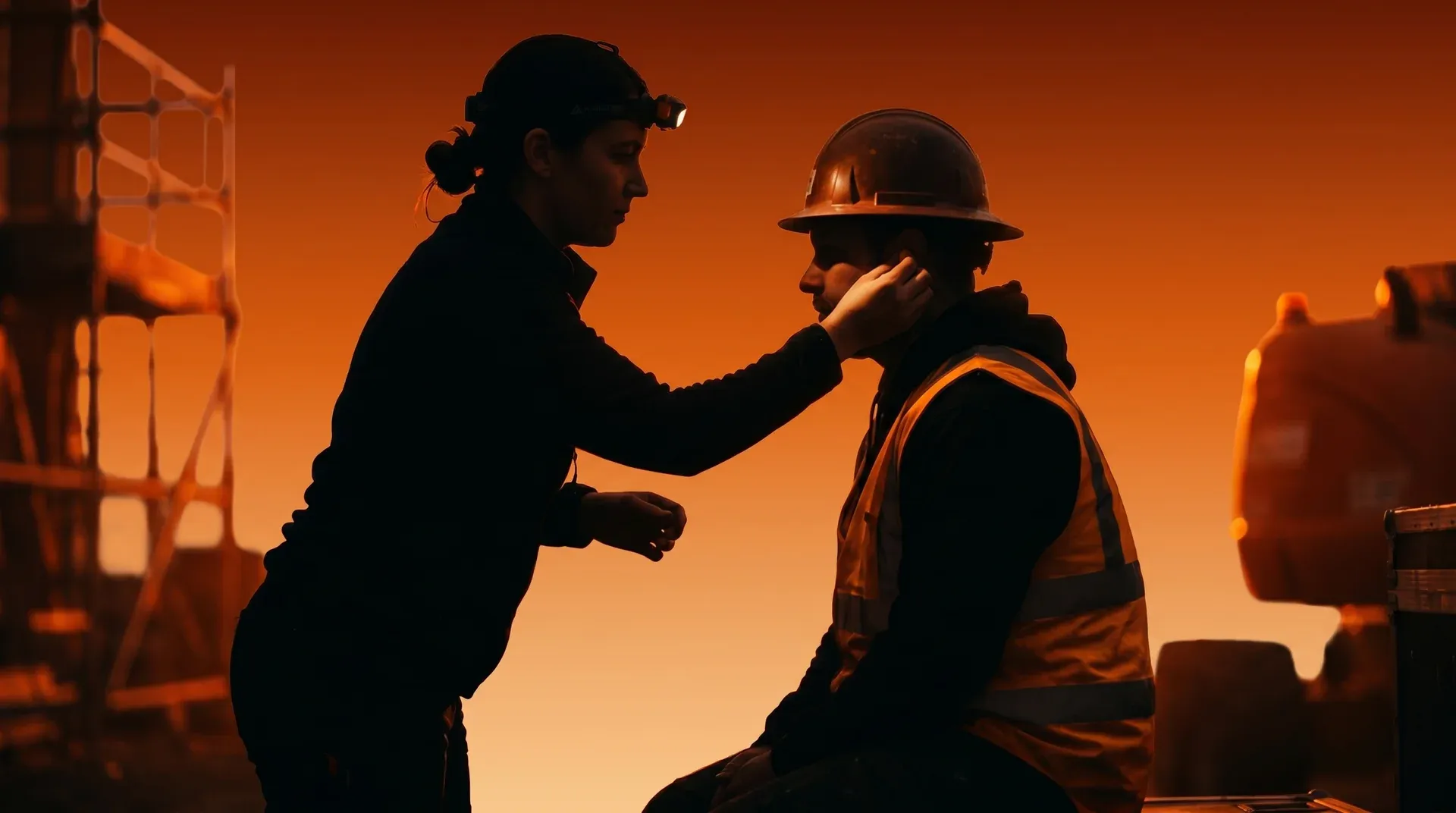 On-site impression taking